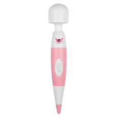 Pixey - Wand Massager - Pink/White photo