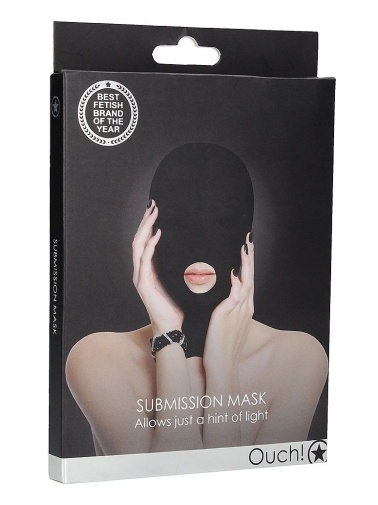 Ouch - Submission Mask Dark - Black photo
