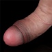 Lovetoy - 10.5" Real Softee Vibro Dildo - Brown photo-4