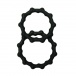 Malesation - Bead Ring Set - Black photo