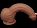 Lovetoy - 11.5" Sliding Skin Dildo - Brown 照片-5