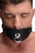 Strict - Eyelet Ball Gag - Black photo-3