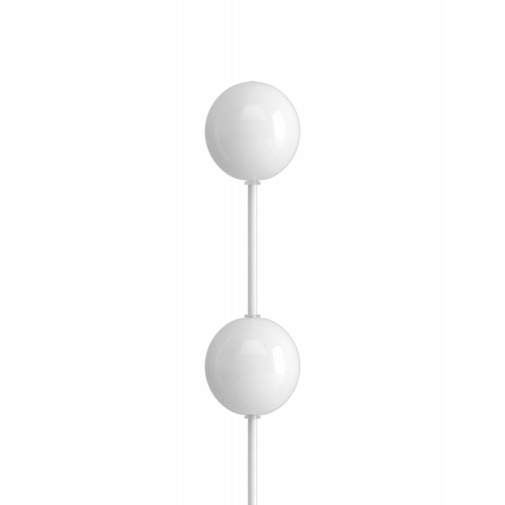 Orion - iSex Vibro Vaginal Balls w USB-charger - White photo