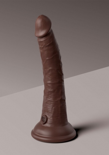 King Cock - 7" Elite Vibro Cock - Brown photo