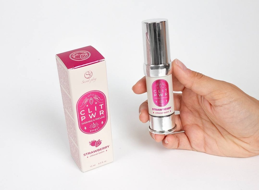 How about a balm designed solely for us and our pleasure?
St... Secret Play - Clit Pwr Clitoral Balm Strawberry - 15ml photo-5