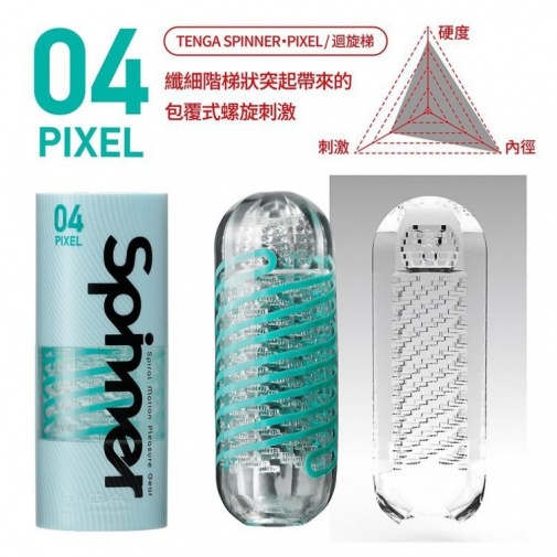 Tenga - Spinner 04 Pixel Masturbator photo