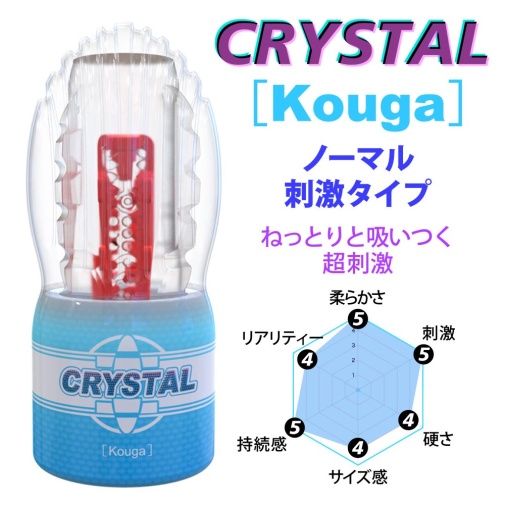 Crystal - Kouga Masturbator - Blue photo