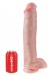 King Cock - 15" 仿真假阳具连睾丸 - 肉色 照片-6