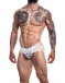 Cut4men - Mixed MiamiInk Jockstrap - White - M photo-3