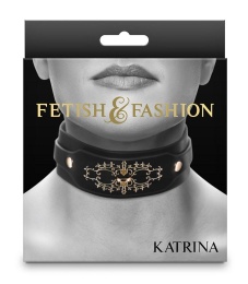 NS Novelties - 癖好與時尚 Katrina 項圈 - 黑色 照片
