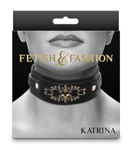 NS Novelties - Fetish & Fashion Katrina Collar - Black photo