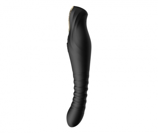 Zalo - King APP Thrusting Vibrator - Obsidian Black photo