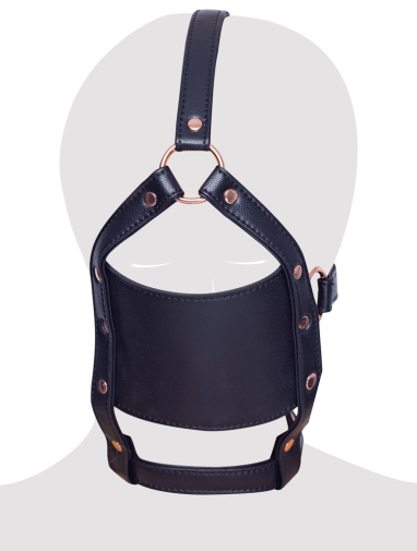 Bad Kitty - Head Harness w Gag - Black 照片