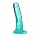 B Yours Plus - Hard & Happy 仿真假阳具 14cm - 透明绿 照片-3