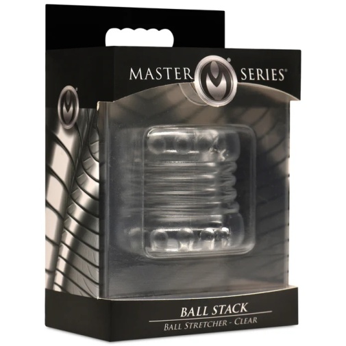 Master Series - 柔軟彈性箍睪環 - 透明 照片