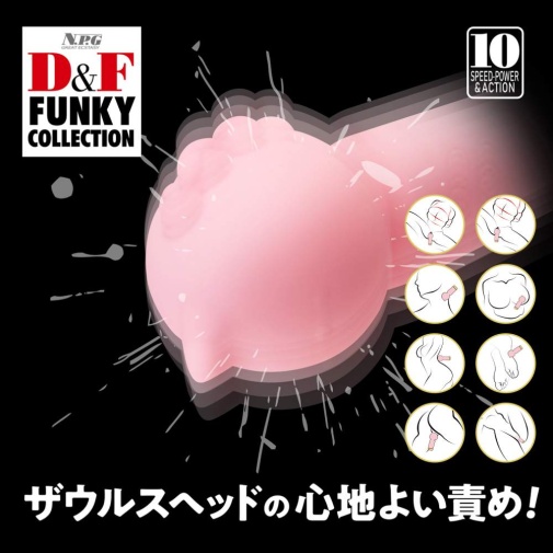 NPG - Funky Unihorn Mini Vibrator - Pink 照片