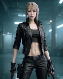 Janna Athletic Realistic Sex Doll, TPE body with Silicone Head 165 cm (5'4 ft) photo