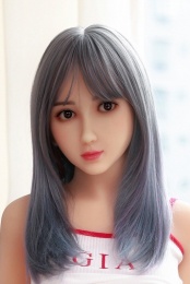 Rumiko 清純系苗條微乳纖瘦女孩 超柔軟TPE仿真性愛娃娃 157 cm (矽膠頭) 照片
