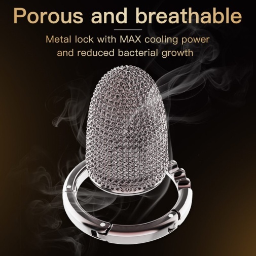 Sevanda - Hauberk Chastity Cage L - Black photo
