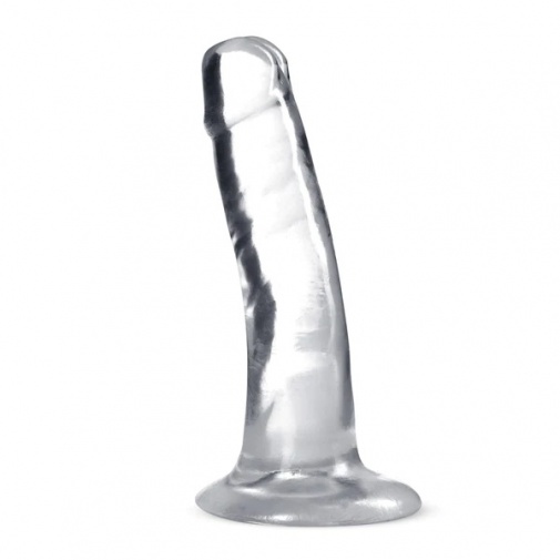 B Yours Plus - Hard & Happy Dildo 14cm - Clear photo