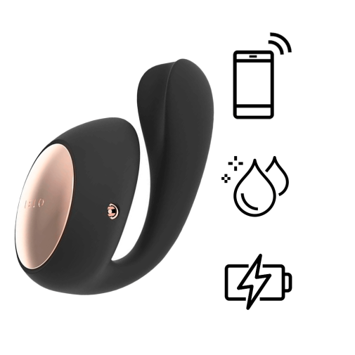 Lelo - Ida Wave APP Dual Vibrator - Black photo