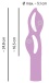 You2Toys - Fabulous Double Vibrator - Purple photo-10