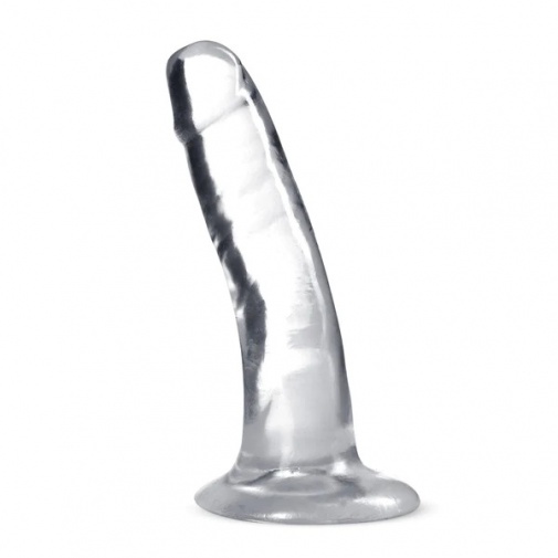 B Yours Plus - Hard & Happy Dildo 14cm - Clear photo