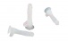 MT - Rainbow Dots Dildo S - White photo-9