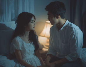 Choosing an anal toy.