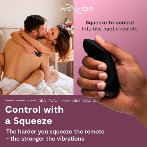 We-Vibe - Chorus Pro Clitoral & G-Spot Couples Vibrator - Satin Black 照片