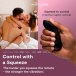 We-Vibe - Chorus Pro Clitoral & G-Spot Couples Vibrator - Satin Black 照片-8
