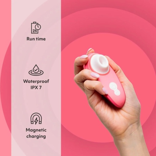 Womanizer - Liberty 2 代 便携版阴蒂吸啜器 - 亮红色 照片