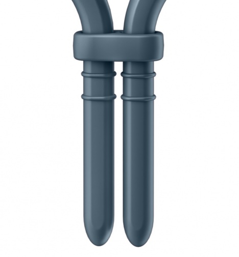 Satisfyer - Bullseye 震動陰莖環 - 灰藍色 照片