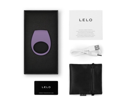 Lelo - Tor 3 情侶震動陰莖環 - 紫羅蘭 照片