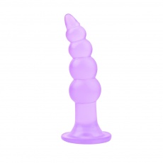 Chisa - Bumpy Butt Plug - Purple photo