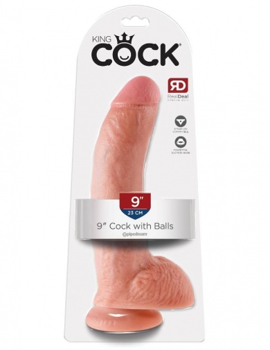 King Cock - 9? Cock With Balls - Flesh photo