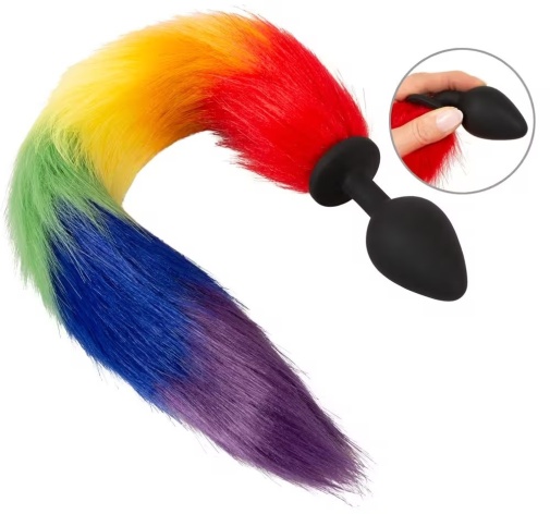 You2Toys - Fox Tail Plug - Rainbow photo