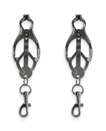 NS Novelties - Bound C3 Nipple Clamps - Gunmetal photo