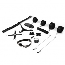 Liebe Seele - Bound You Bondage Set 12pcs - Black photo