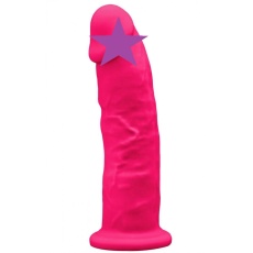 Silexpan - 7.5" Dual Destiny Premium Silicone Dildo - Red photo