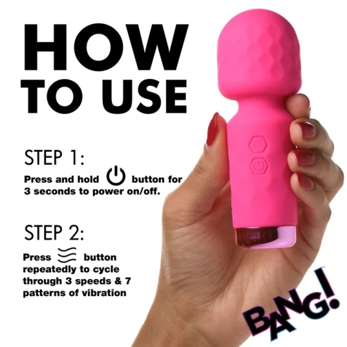 Bang! - 10X Mini Wand - Pink photo