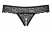 Obsessive - Miamor Crothchless Thong - Black - XXL photo-11