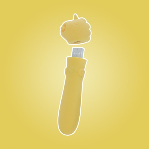 Unihorn - Bean Blossom USB 震動子彈 - 黃色 照片