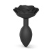 Love to Love - Open Roses Anal Plug L - Black photo