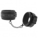 Fetish Submissive - Vegan Leather Ankle Cuffs - Black photo