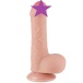Lovetoy - 7" 帶包皮仿真陽具 - 肉色 照片-2