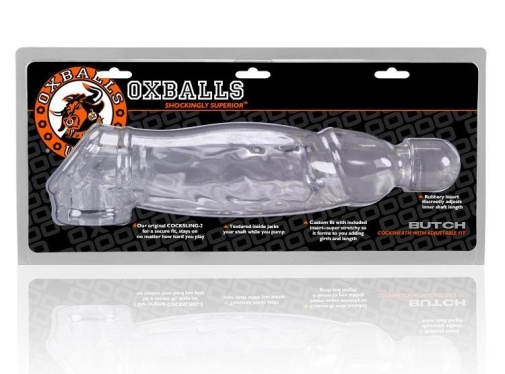 Oxballs - Butch Cocksheath - Clear 照片