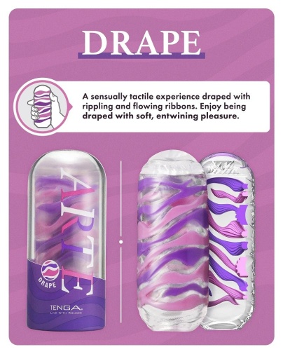 Tenga - Arte Drape Masturbator 照片