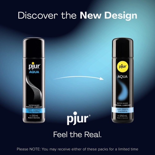 Pjur - 经典配方水性润滑液 - 250毫升 照片