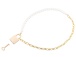 Sex&Mischief - Pearl Day Collar - White/Gold photo-4